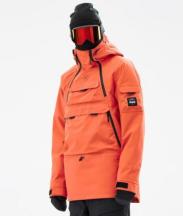 Dope Akin Snowboardkabát Férfi Narancssárga | HUZG2734