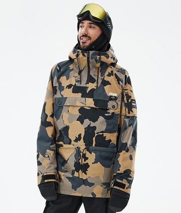 Dope Annok Snowboardkabát Férfi Camo | HUQZ2753