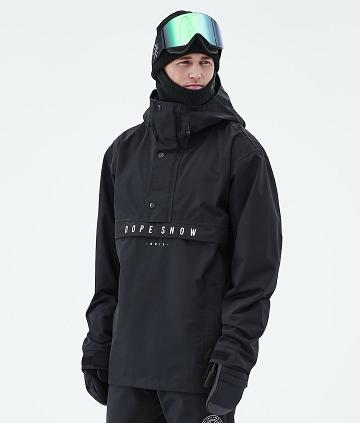 Dope Legacy 2021 Snowboardkabát Férfi Fekete | HUCE2803