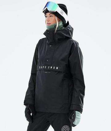 Dope Legacy W 2021 Snowboardkabát Női Fekete | HUWY3495