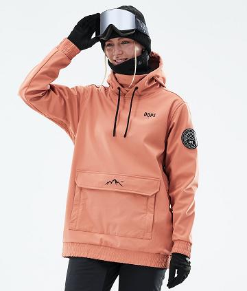 Dope Wylie W Capital Snowboardkabát Női Narancssárga | HUSO3512