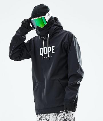 Dope Yeti 2021 Capital Snowboardkabát Férfi Fekete | HUDN2839