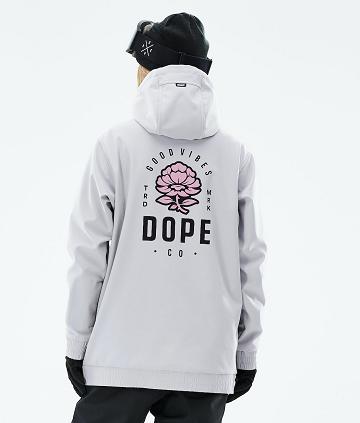 Dope Yeti W 2021 Rose Snowboardkabát Női Titán | HUFM3535