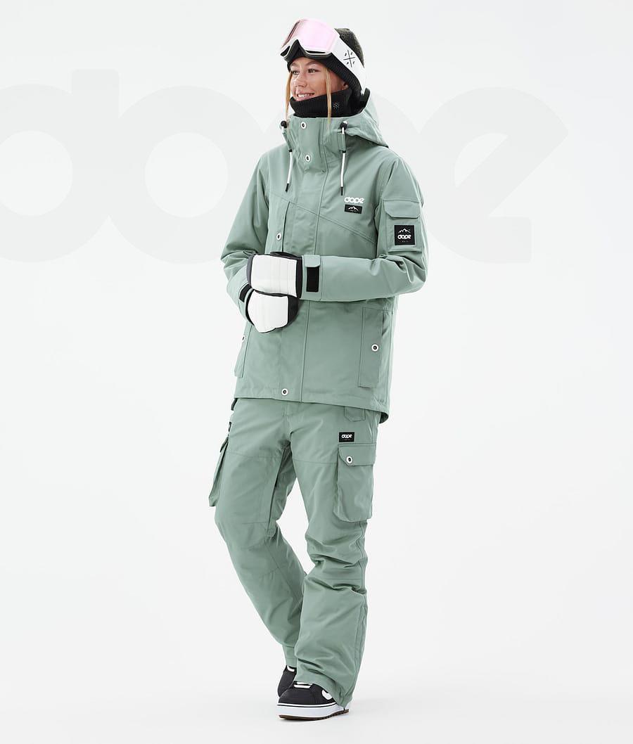 Dope Adept W Snowboardkabát Női Zöld | HURW3389