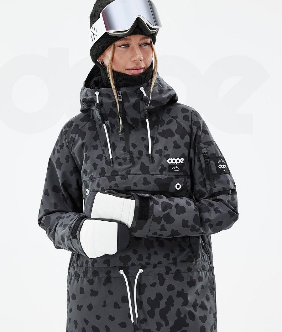 Dope Annok W Dots Snowboardkabát Női Kék | HUUT3438