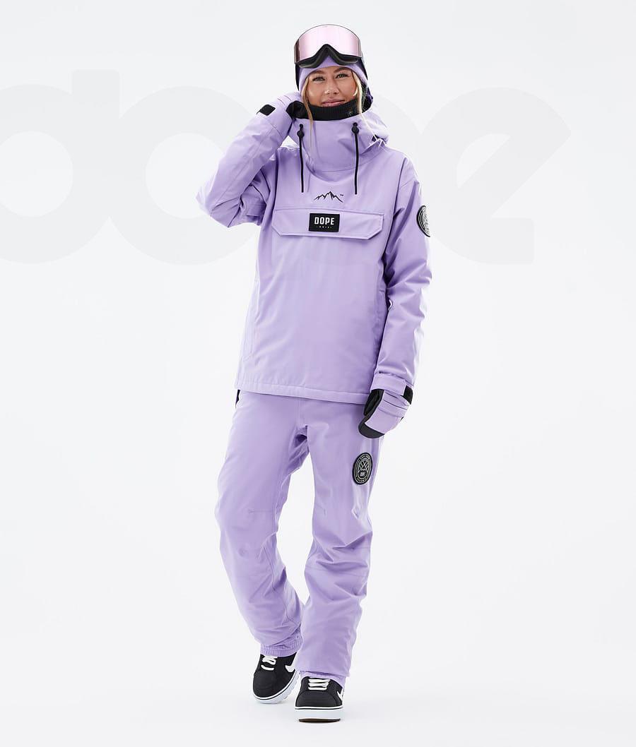 Dope Blizzard W Faded Snowboardkabát Női Lila | HUPQ3462