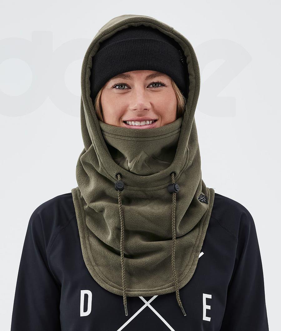 Dope Cozy Hood II Maszk Férfi Olivazöld Zöld | HUIS3146