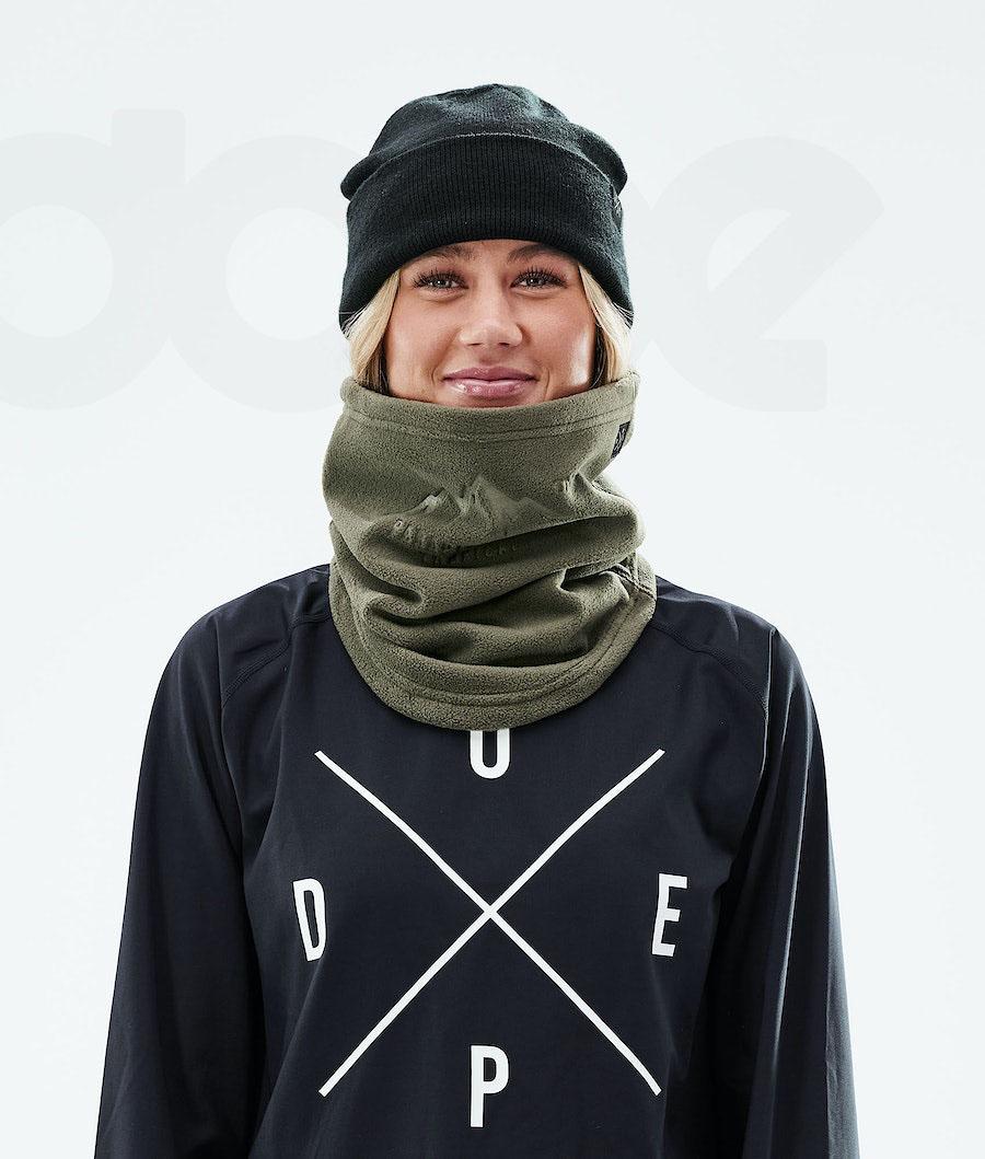 Dope Cozy Tube Maszk Férfi Olivazöld Zöld | HURW3150