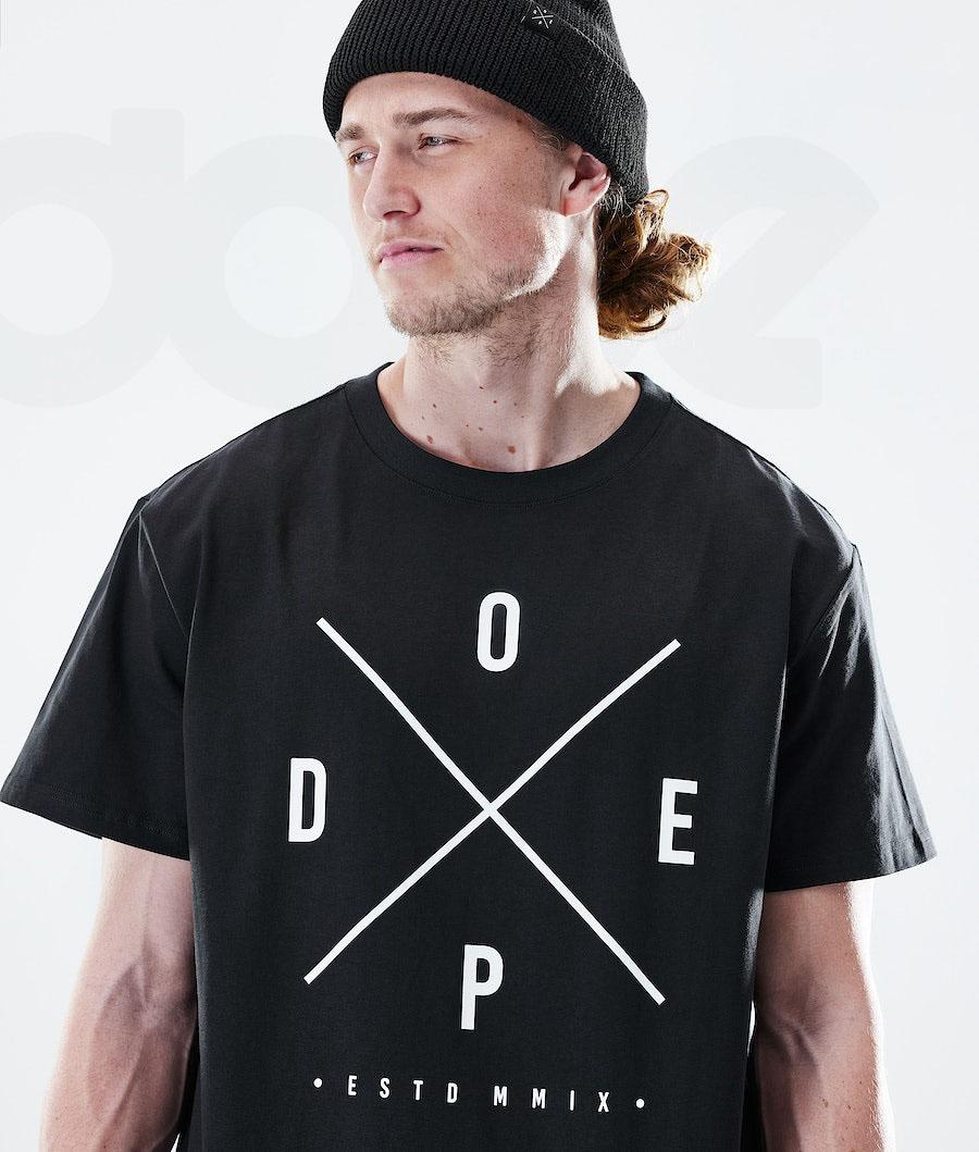 Dope Daily 2X-UP Póló Férfi Fekete | HUHK2977