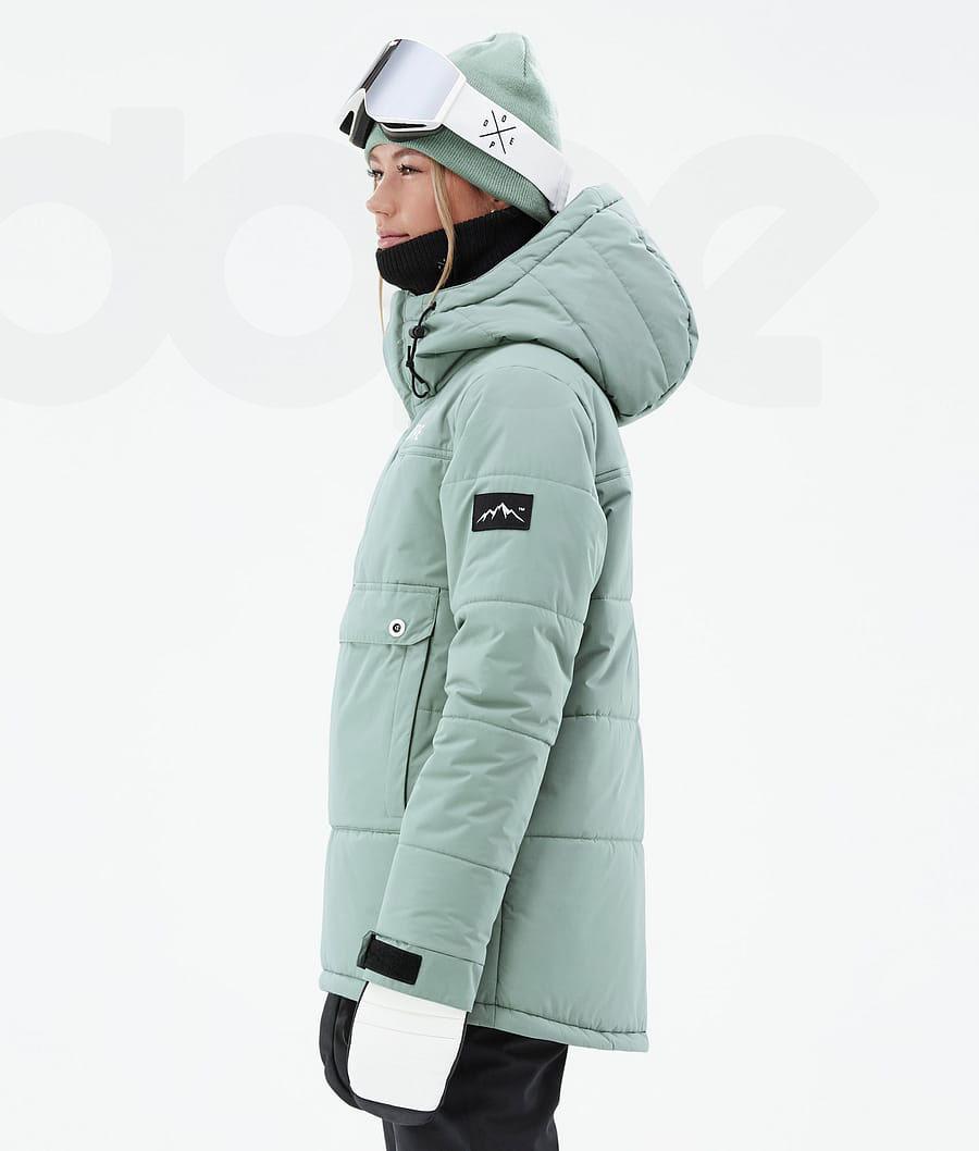 Dope Puffer W Síkabátok Női Zöld | HUYU3674