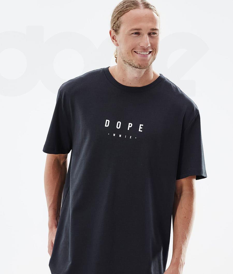 Dope Standard Peak Póló Férfi Fekete | HURW2990