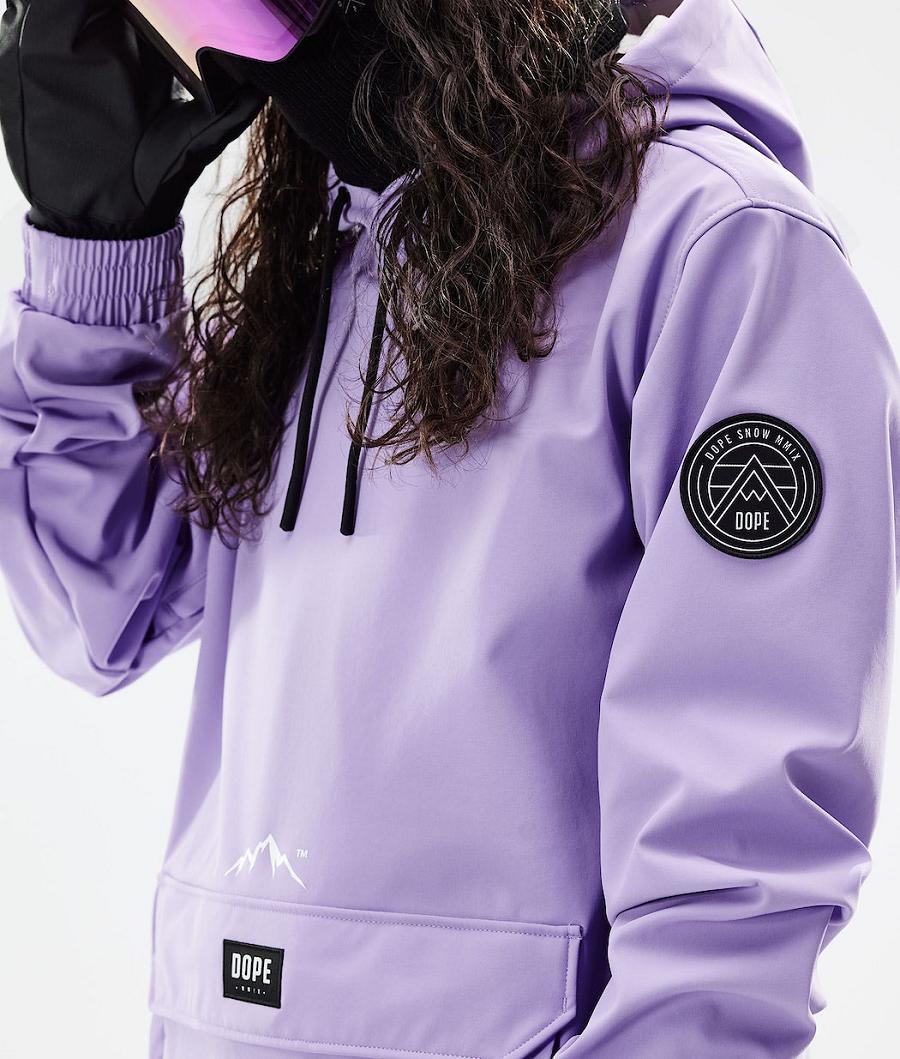 Dope Wylie Patch Snowboardkabát Férfi Lila | HUBC2827