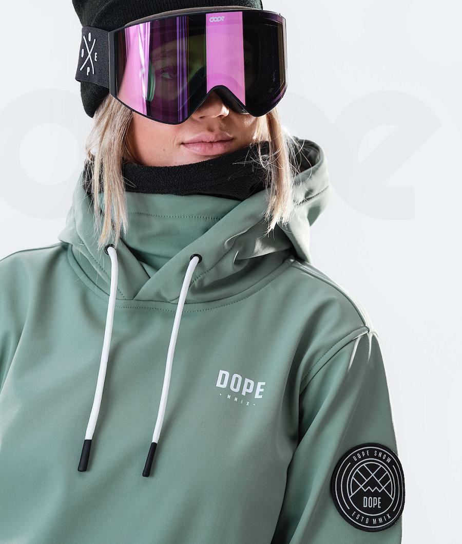 Dope Wylie W 10k Capital Snowboardkabát Női Zöld | HUHK3507