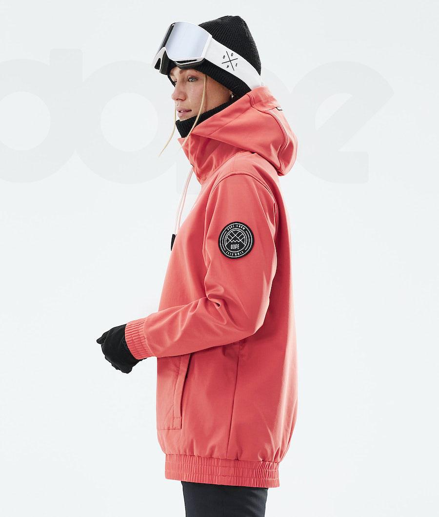 Dope Wylie W Capital Snowboardkabát Női Piros | HUOR3515