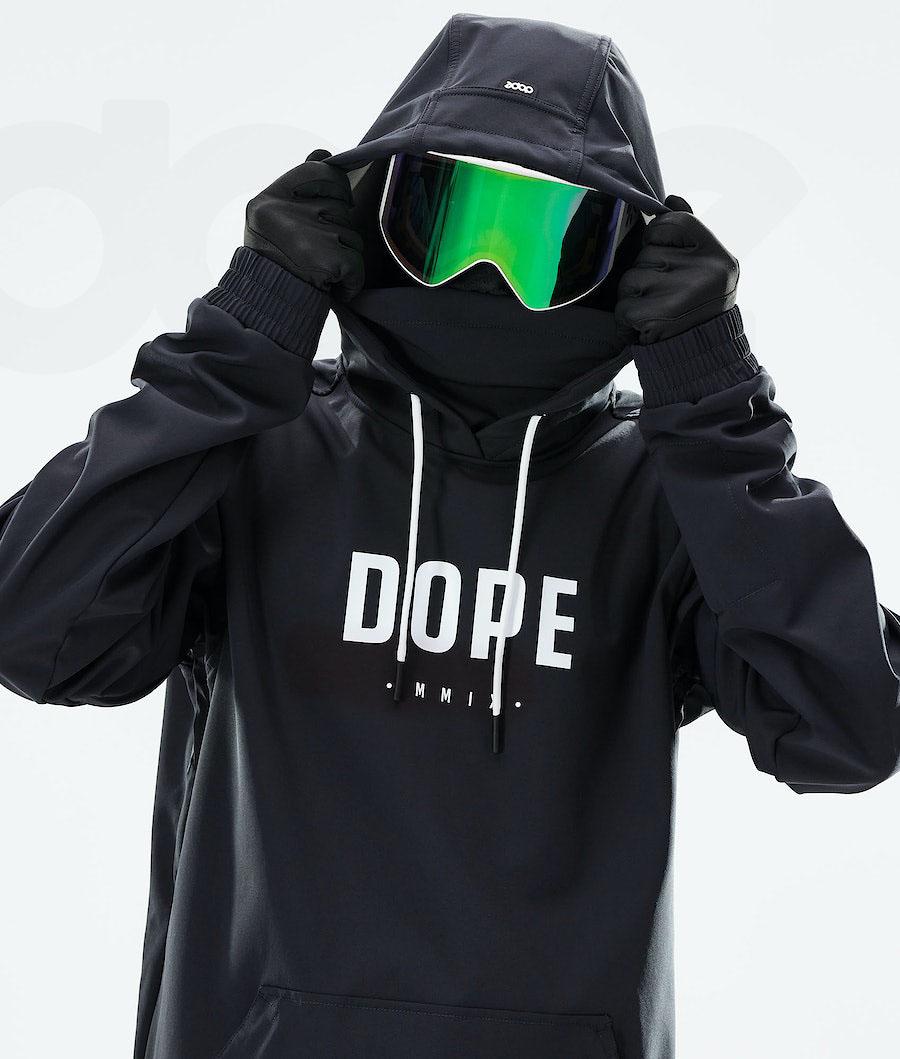 Dope Yeti 2021 Capital Snowboardkabát Férfi Fekete | HUDN2839