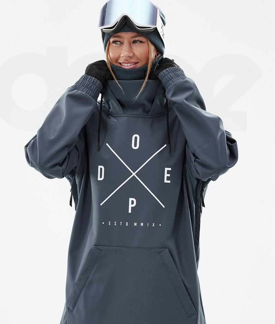 Dope Yeti W 2X-Up Snowboardkabát Női Kék | HUAP3538